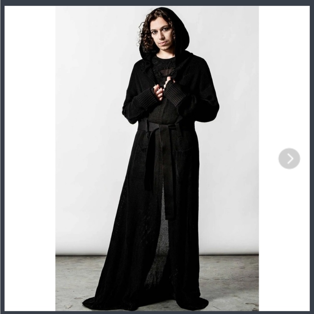 Killstar long sweater robe